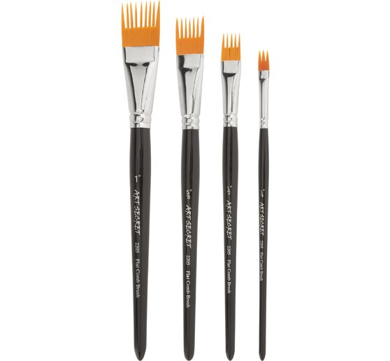 Hřebenov&yacute; &scaron;tětec VBS "Artist Brush", sada 4 d&iacute;ln&aacute;