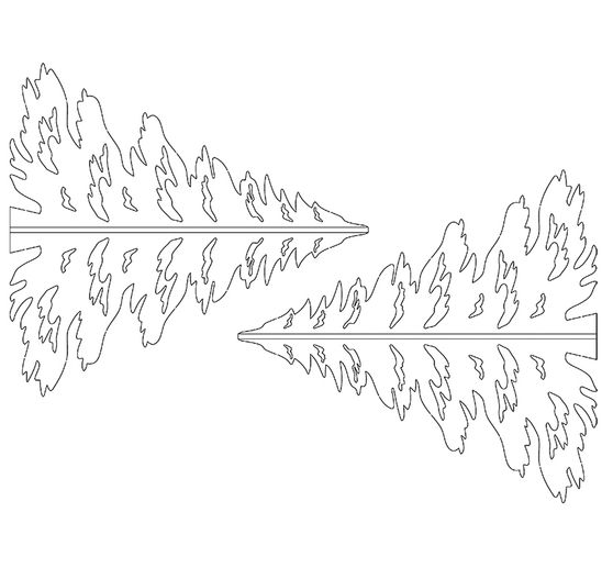 Zimní papírová scenérie "Moose"