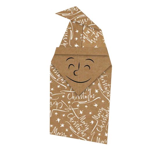 Folding sheets "Kraft paper Christmas"