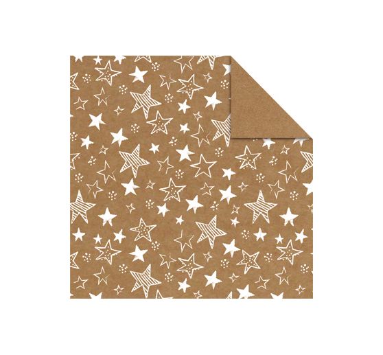 Folding sheets "Kraft paper Christmas"
