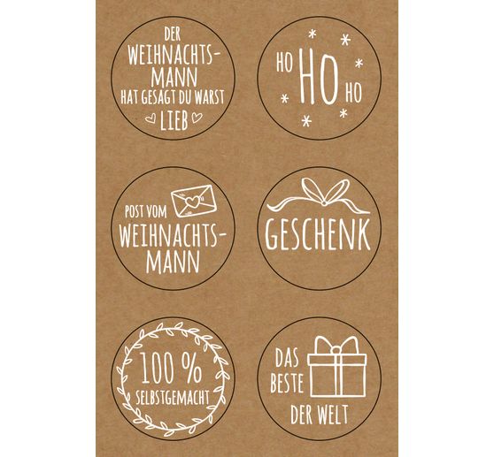 Sticker "Christmas mail"