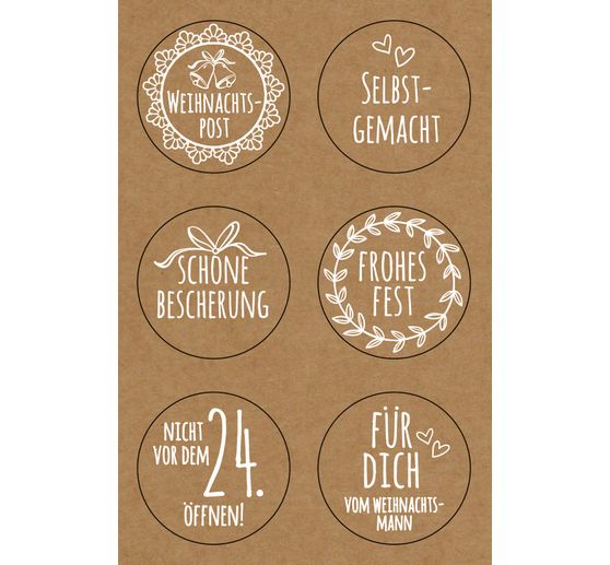 Sticker "Christmas mail"