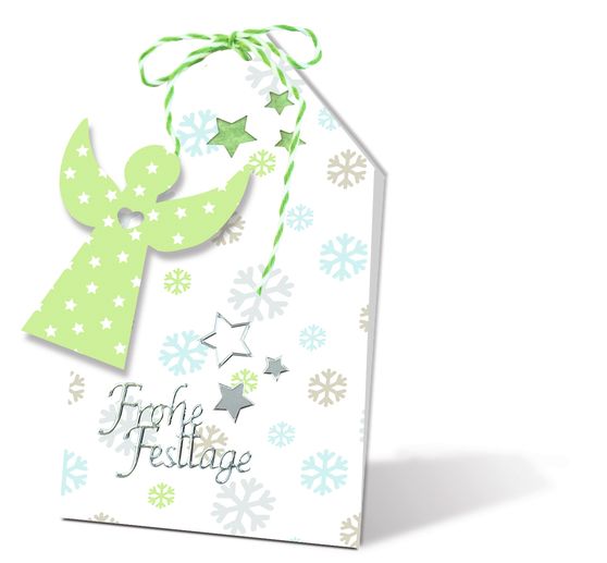 Motif photo cardboard "Frosty Blue"