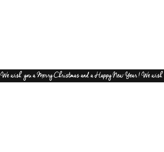 Masking Tape "Merry Christmas & Happy New Year"