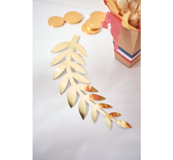 Mirror cardboard block Gold/Silver