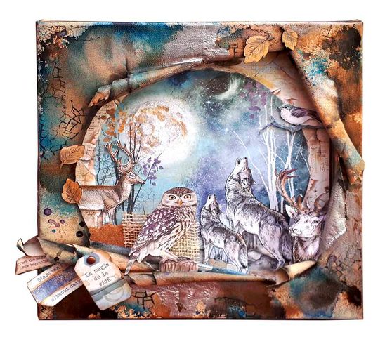 Scrapbook block "Cosmos"