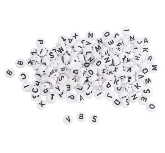 Pearl Letter Set, Round