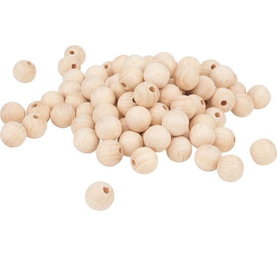 VBS Wooden balls half drilled "Ø 10 mm"