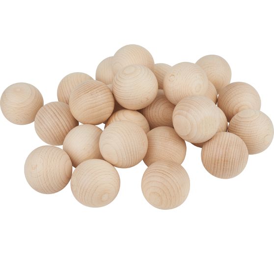 Dřevěné koule VBS bez vrtání "Ø 50 mm"
