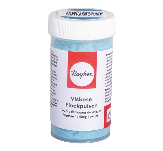 Viscose flock powder with spreading insert, 8 g