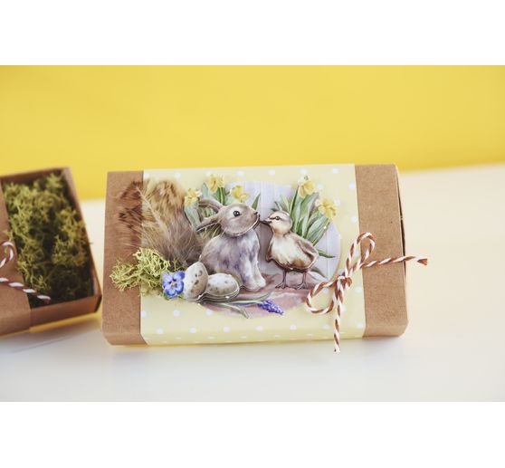 VBS Matchboxes "Kraft paper", 11 cm