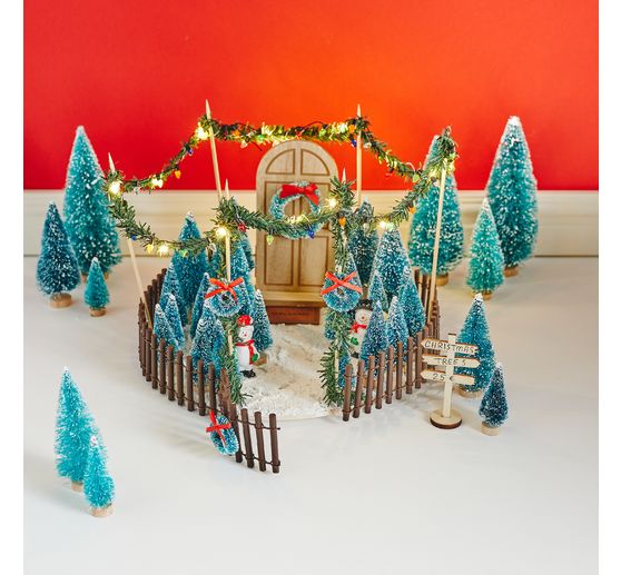 Miniature party garland