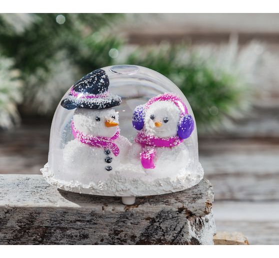 snow globe "Oval", 7 x 5.5 x 5.5 cm