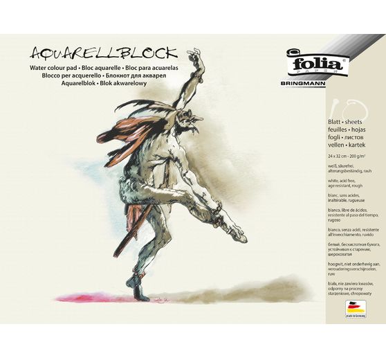 Akvarelový blok 