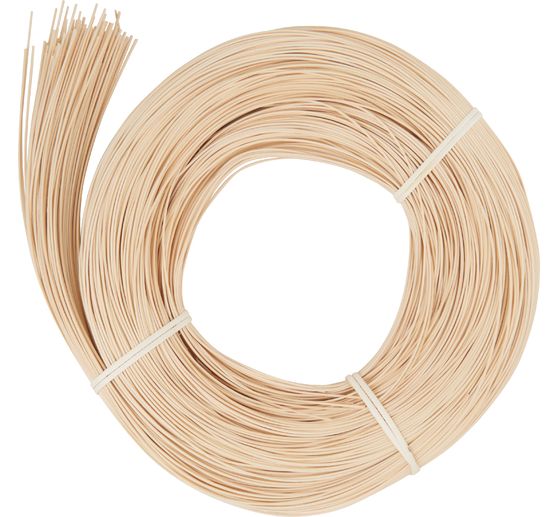 VBS Rattan cane natural, blue tape, Ø 1.5 mm