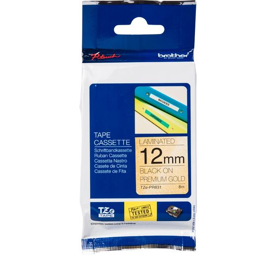 Brother P-touch Premium writing tape, 12 mm