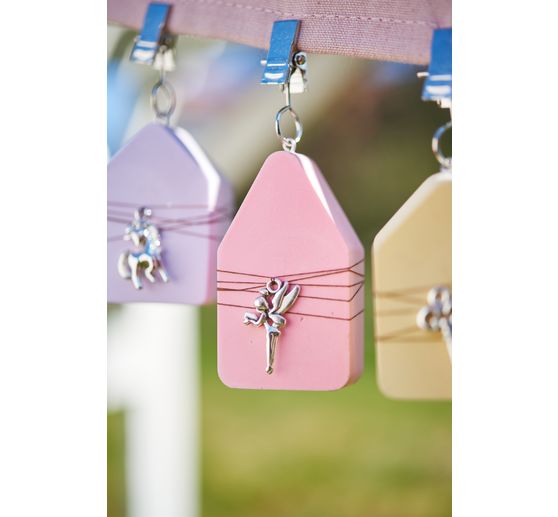 Kovový klip s očkem