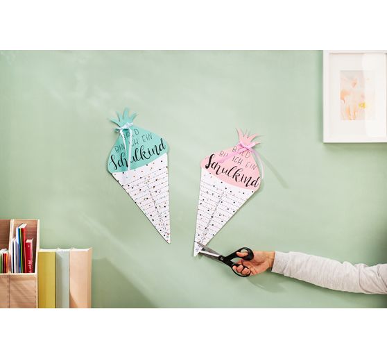 Motif cardboard "Dots pink"