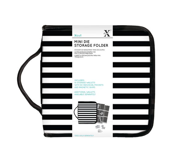 Xcut storage folder for mini punching templates