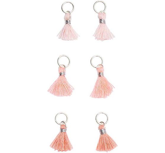 Mini tassels with eyelet