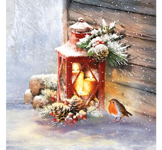 Ubrousek "Robin a lucerna"