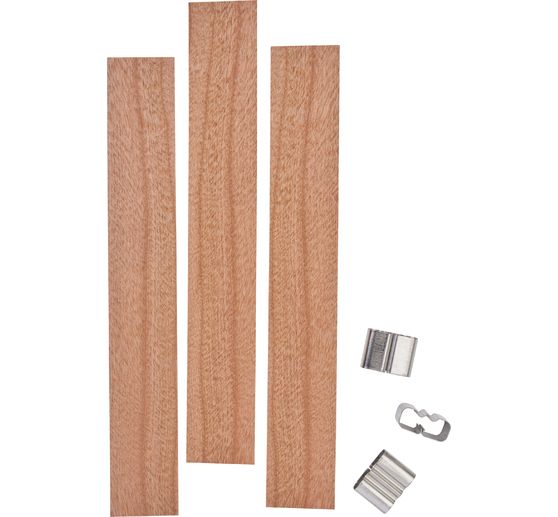 Wooden wicks with holder