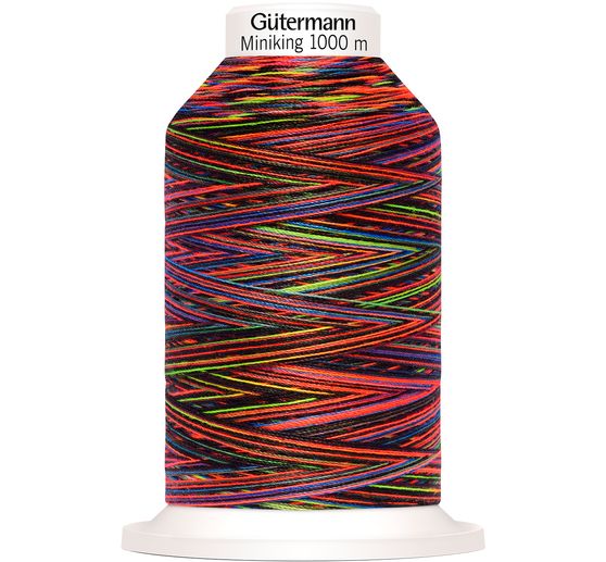 Gütermann Sewing thread Miniking Multicolor, No. 120