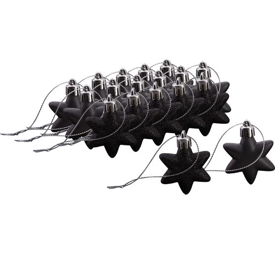 Christmas stars made of plastic