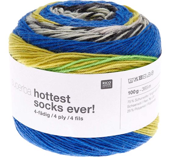 Rico Design Superba Nejžhavější ponožky všech dob!