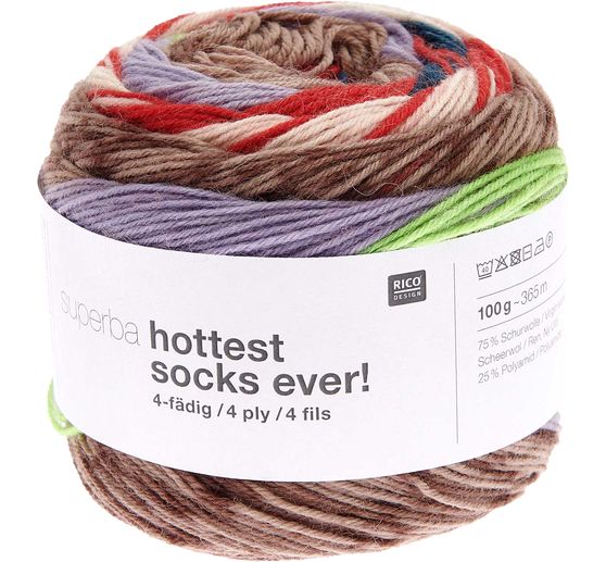 Rico Design Superba Nejžhavější ponožky všech dob!