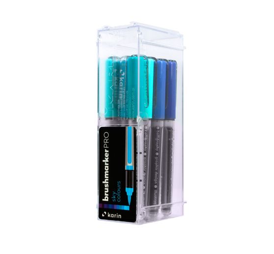 Karin Brushmarker PRO Set, 12 colors