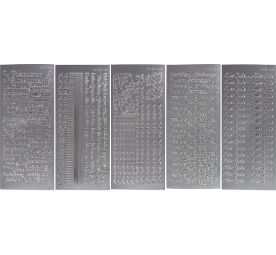 VBS Relief sticker set "Congratulations"