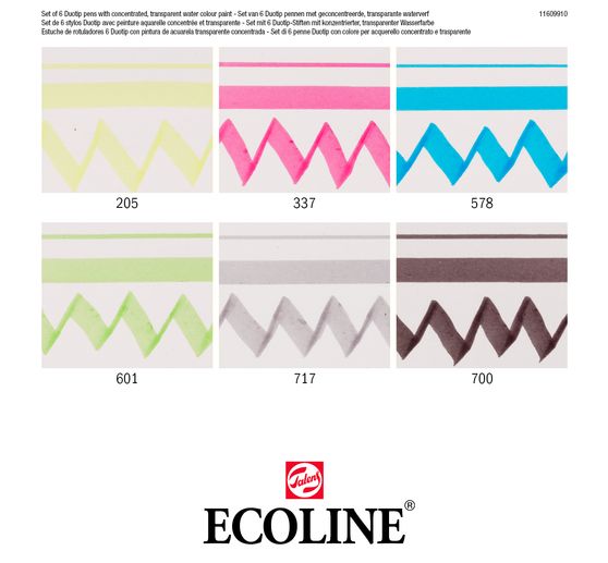 Talens Ecoline Duotip "Basic-Set"