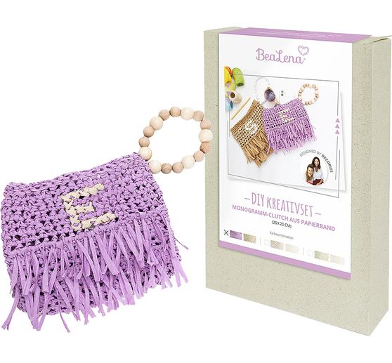 BeaLena DIY creative set "Clutch from paper tape" 