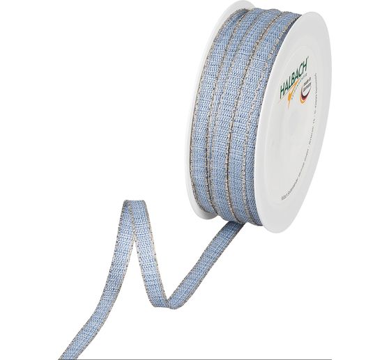 Ribbon with linen edge