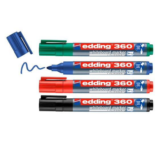 edding 360 Whiteboard marker "Bullet tip", 1.5-3 mm