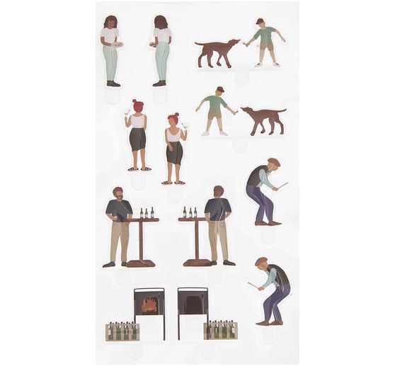 Rico Design Gel stickers "FIGURICO"