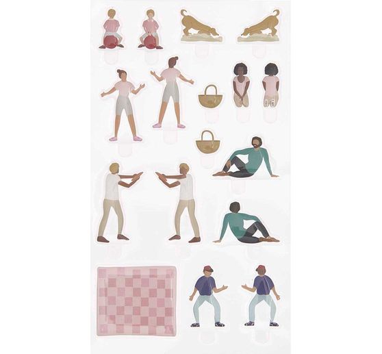 Rico Design Gel stickers "FIGURICO"