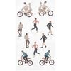 Rico Design Gel stickers "FIGURICO" Cycling and jogging