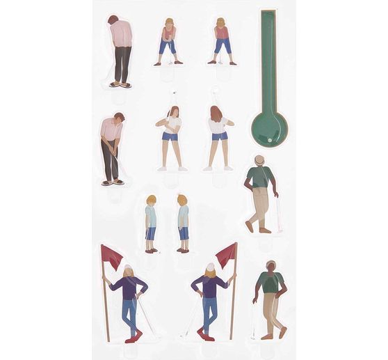 Rico Design Gel stickers "FIGURICO"