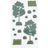 Rico Design Gel stickers "FIGURICO" Trees