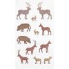 Rico Design Gel stickers "FIGURICO" Forest animals