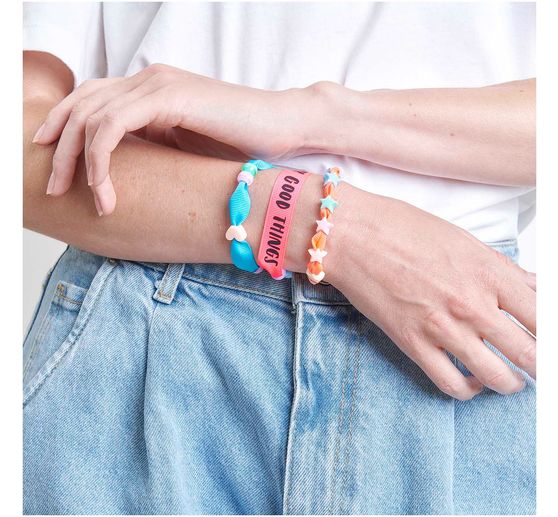 itoshii Rep ribbon bracelets