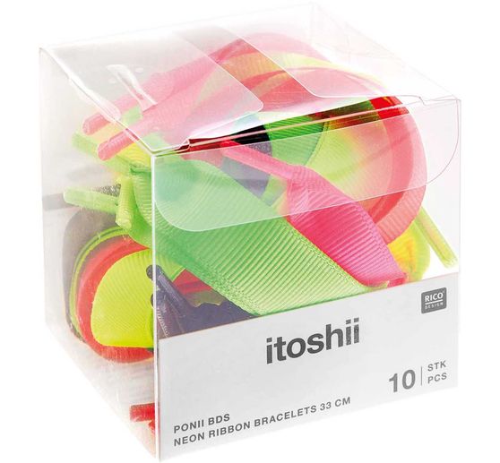 itoshii Rep ribbon bracelets