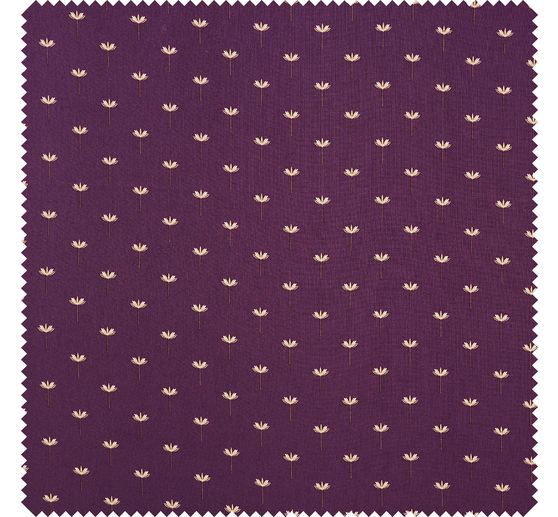 Cotton fabric "Brilliant" flowers