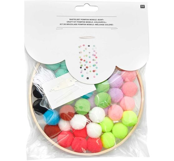 Craft kit pompom "Mobile"