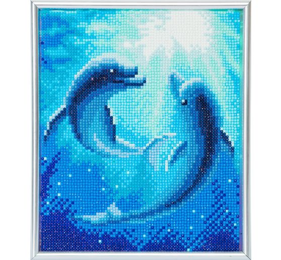 Diamantová malba "Picture Frame Crystal Art"