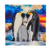 Diamond Painting "Crystal Art Card" Penguin Family