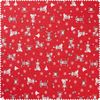 Jersey fabric "Moose Ruby" Red