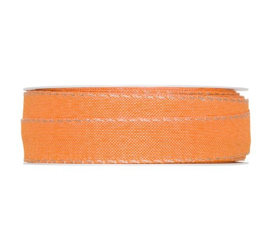 Ribbon with linen edge